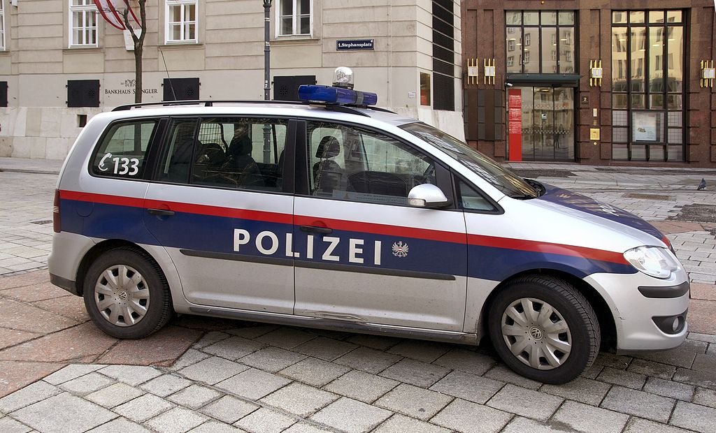 Police car in Vienna