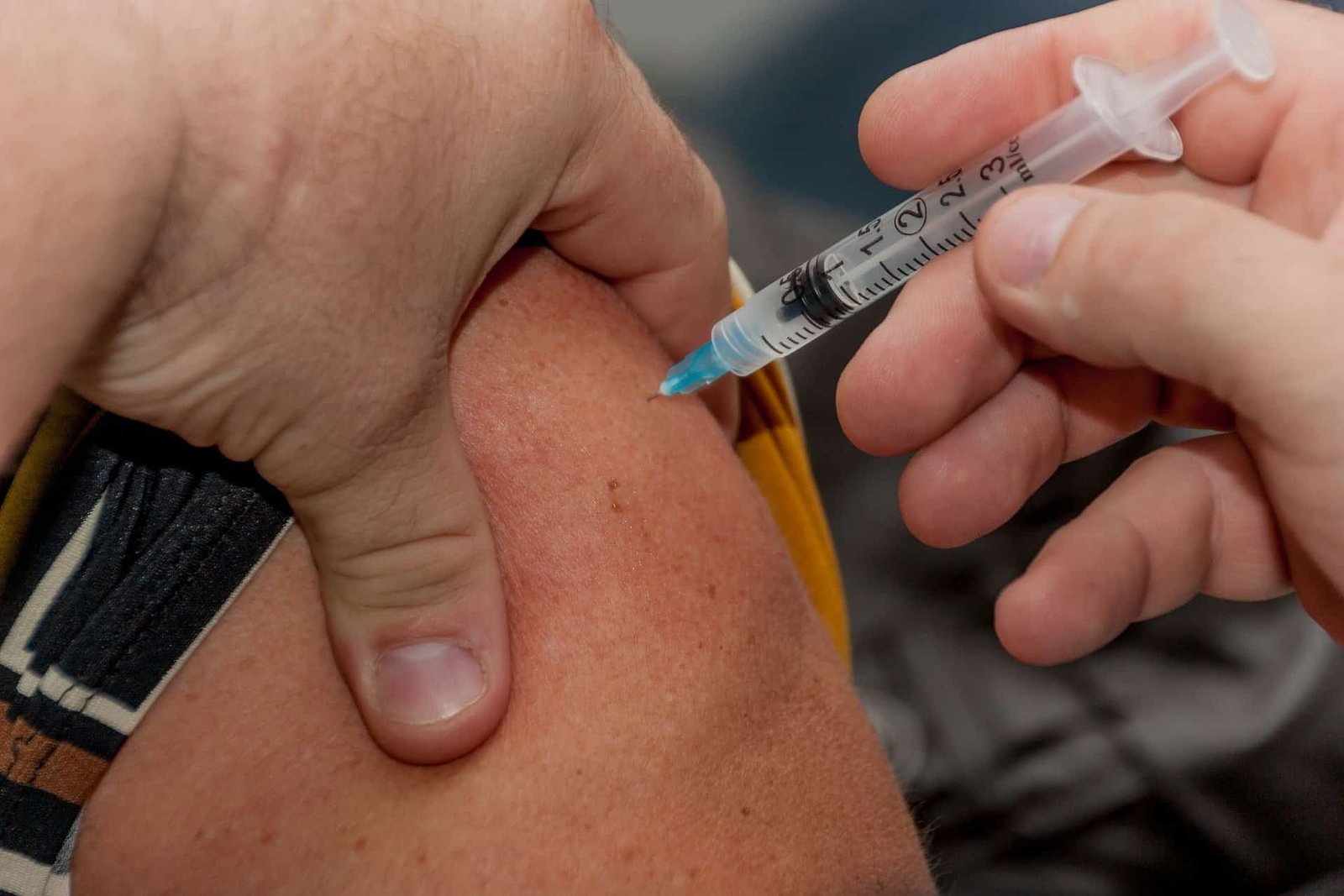 Turk man ashamed that his family found out that he got vaccinated in a brothel