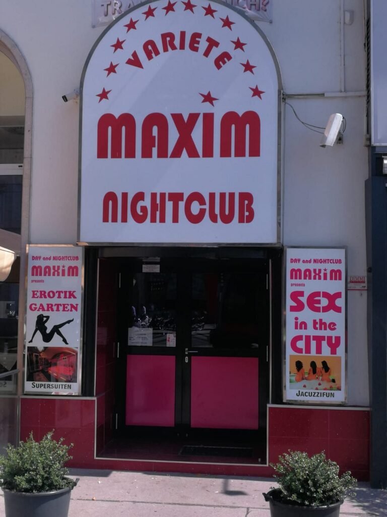 Sex Club Maxim Wien entrance