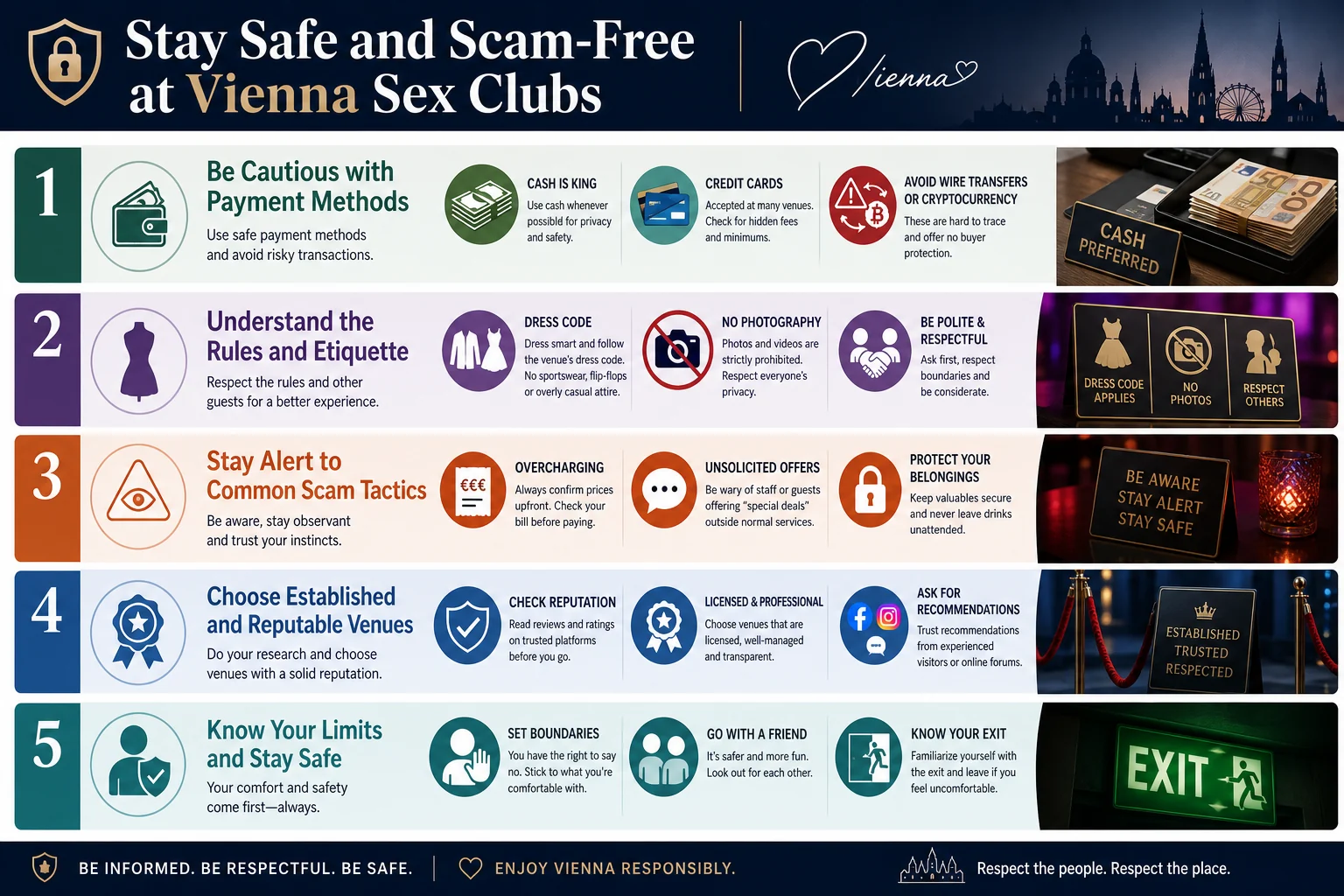 How to Avoid Getting Ripped Off at a Vienna Sex Club infographic
